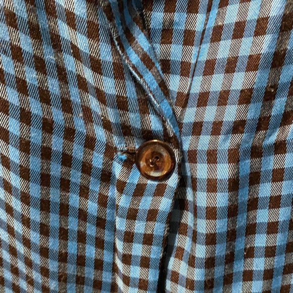 Roaman’s Blue and Black Checkered Blazer size 3X - Picture 9 of 14